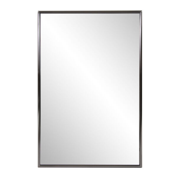 Yorkville Brushed Titanium Vanity Mirror, image 1