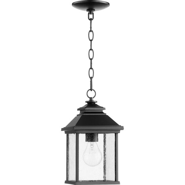 Pearson Black One-Light 7-Inch Outdoor Pendant, image 1