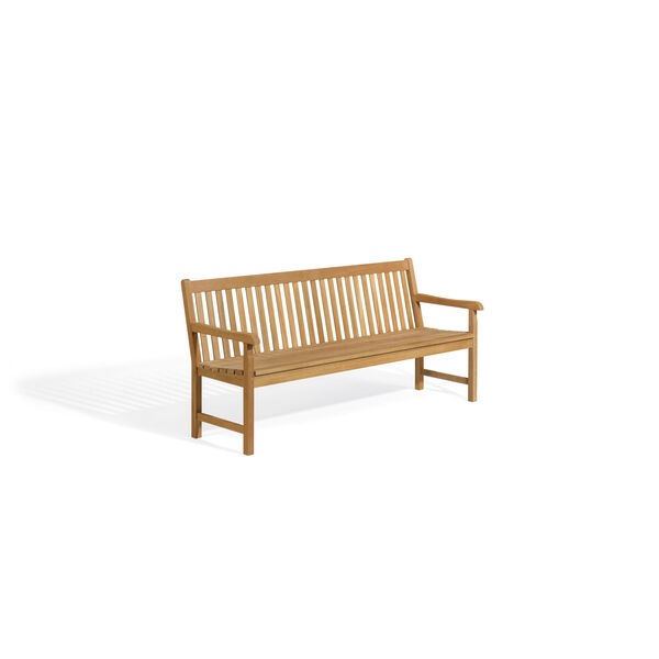 Classic Natural Outdoor Bench, image 1