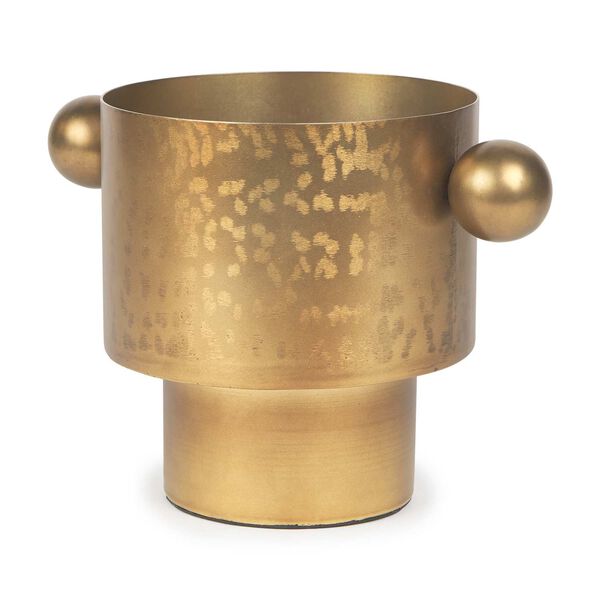 Juno Gold Iron Medium Vase, image 1