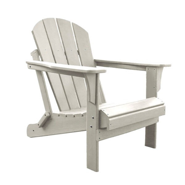 Adirondacks White Outdoor Adirondack Chair, image 1
