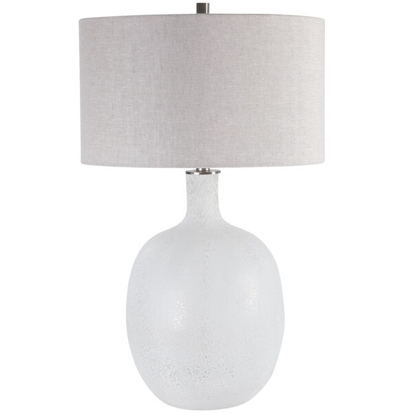 Whiteout Mottled White Table Lamp, image 5