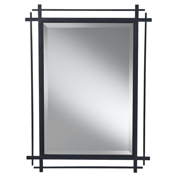 Ethan Antique Forged Iron  Mirror, image 1
