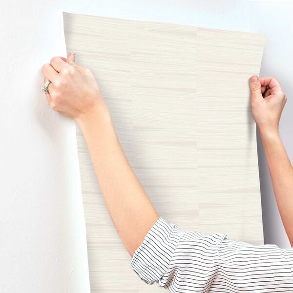 Line Stripe Putty Wallpaper, image 5