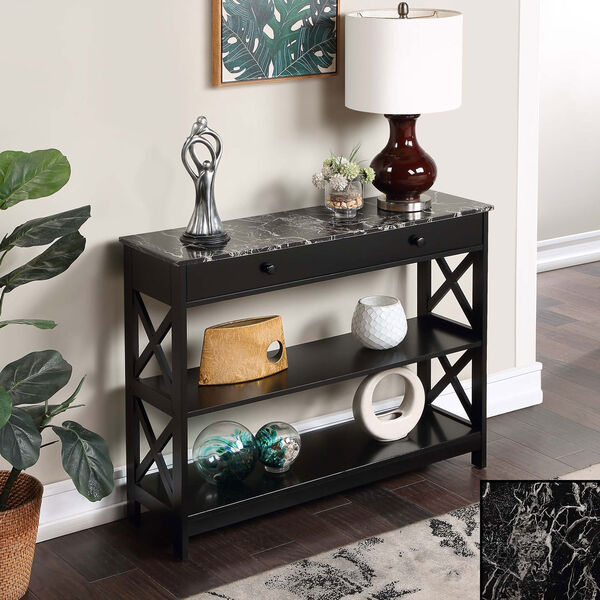 Oxford Black Console Table, image 2