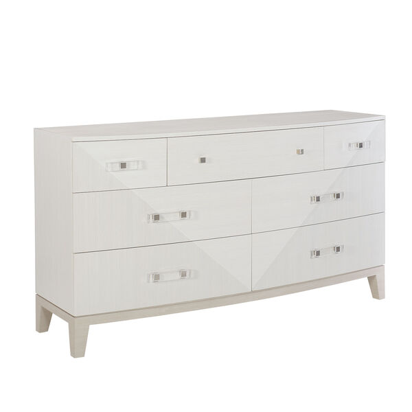 Axiom Linear Gray and Linear White 66-Inch Dresser, image 2