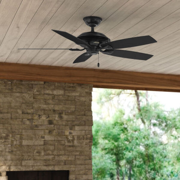 Rainsford Matte Black 52-Inch Adjustable Ceiling Fan, image 7