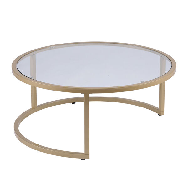 Evelyn Gold Cocktail Nesting Tables, image 4