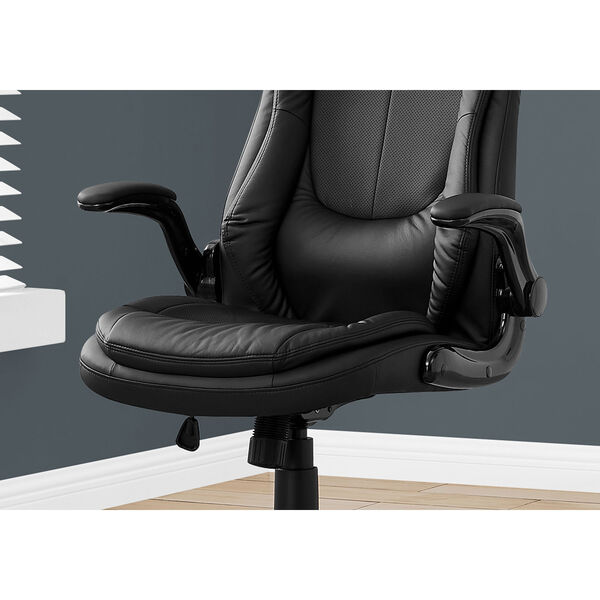Black 30-Inch Office Chair, image 3