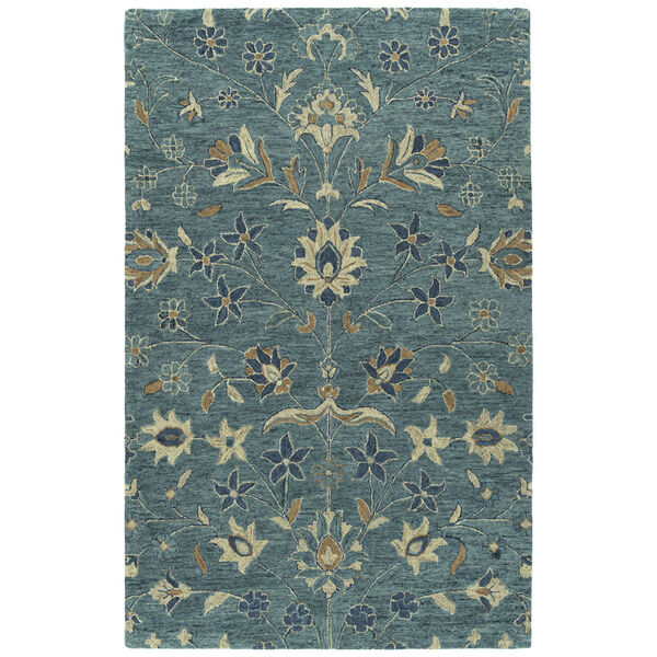 Chancellor Blue Hand-Tufted 8Ft. x 10Ft. Rectangle Rug, image 1