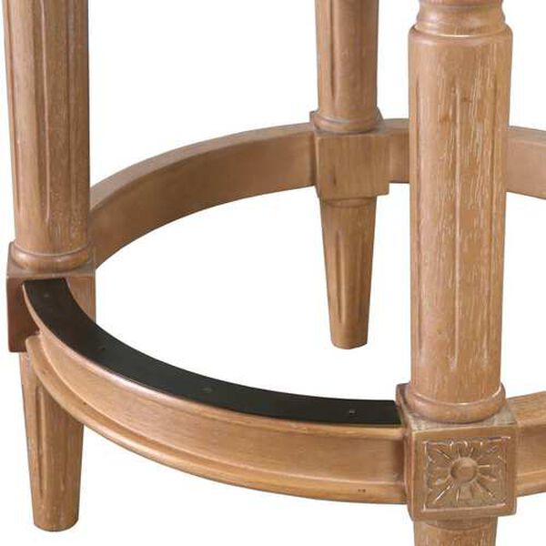Chapman Weathered Oak Swivel 31-Inch Bar stool with High Back, image 5