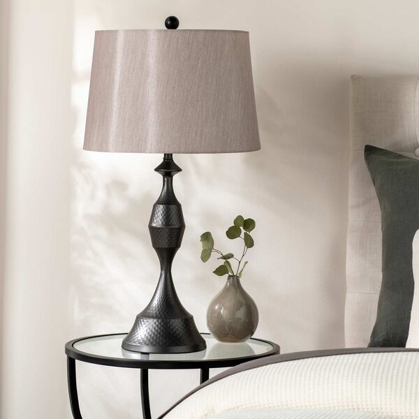 Russell Black One-Light Table Lamp, image 2