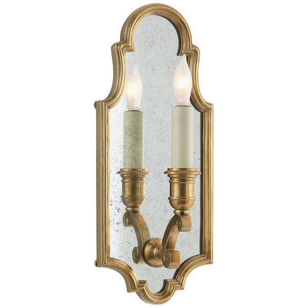 Sussex Framed Double Sconce By Chapman and Myers, image 1