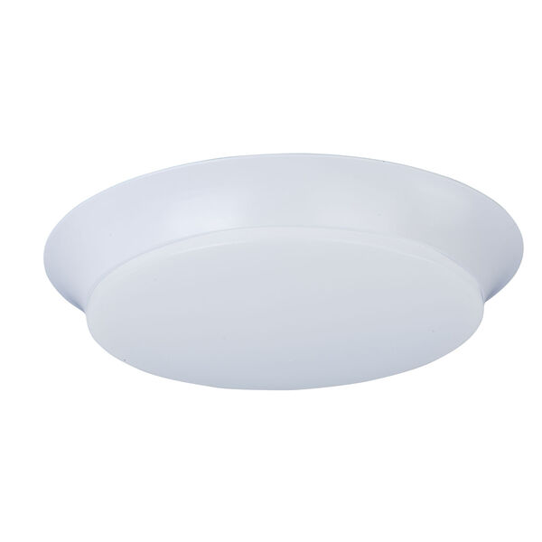 Profile EE White One-Light LED Twelve-Inch Flushmount, image 1