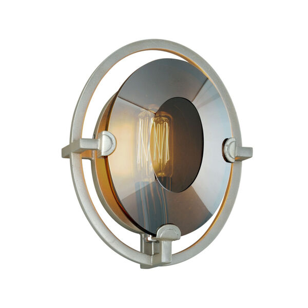 Prism Silver Seven-Inch One-Light ADA Wall Sconce, image 1