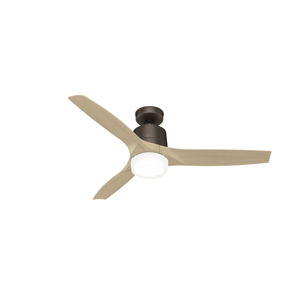 Neuron Metallic Chocolate 52-Inch Ceiling Fan with LED Light Kit and Handheld Remote, image 1