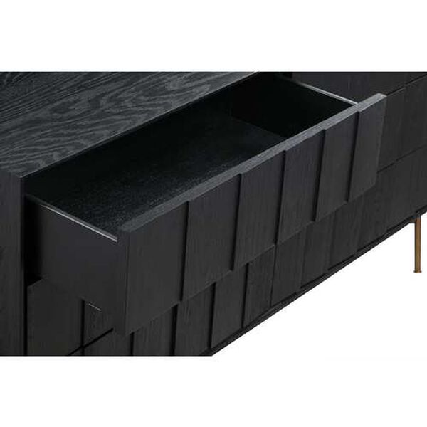 Carnaby Black Brushed Dresser, image 6