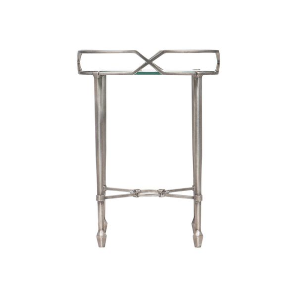 Delaine Gold Patina 18-Inch Side Table, image 3