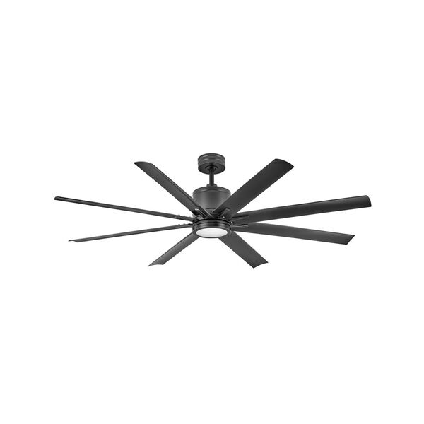 Vantage Matte Black LED 66-Inch Ceiling Fan, image 5