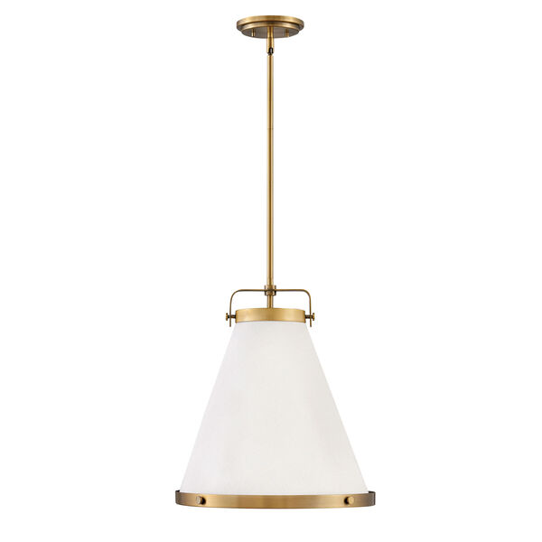 Lexi Lacquered Brass 16-Inch One-Light Pendant, image 1