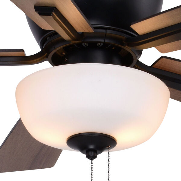 Lisbon Black Two-Light Ceiling Fan, image 5