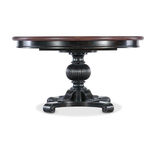 Charleston Black Cherry Round Pedestal Dining Table, image 2