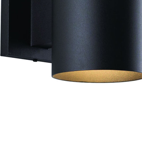 Chiasso Textured Black 5-Inch Outdoor Wall Light, image 4