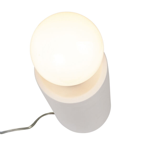 Portable One-Light Tall Pillar Table Lamp, image 4