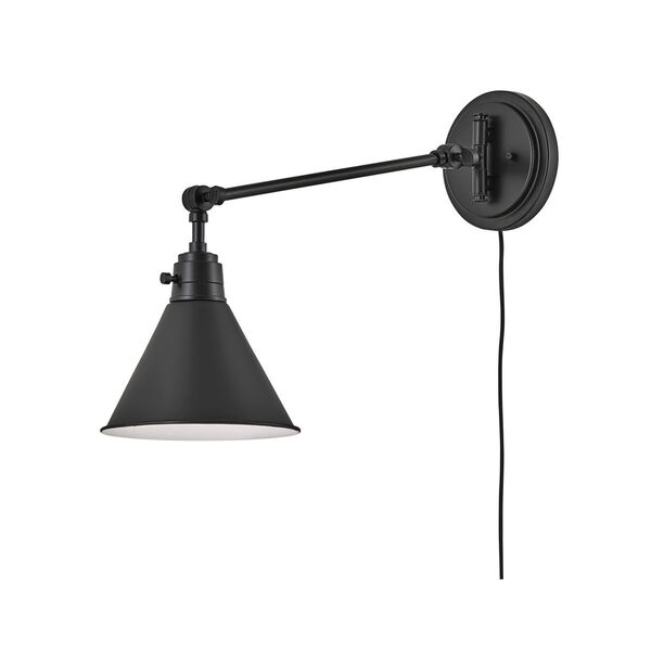 Arti Black Eight-Inch One-Light Wall Sconce, image 8