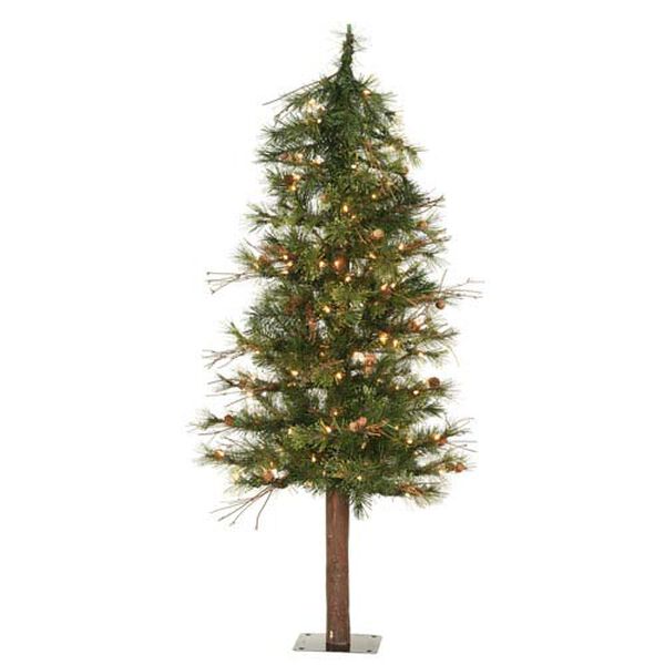 Mixed Country 6-Foot Alpine w/200 Clear Mini Lights and 442 Tips, image 1