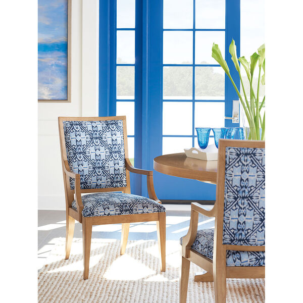 Newport Blue Eastbluff Upholstered Arm Chair, image 3