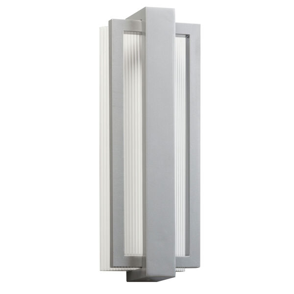 Sedo Platinum 12-Light LED Outdoor Small Wall Sconce, image 1