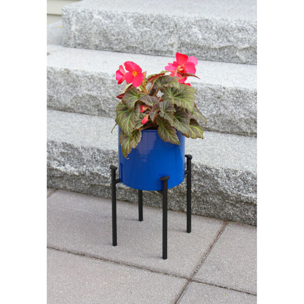 Eileen French Blue Planter with Bowl, image 5