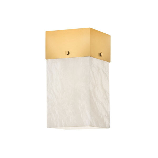 Times Square Aged Brass One-Light Wall Sconce, image 1