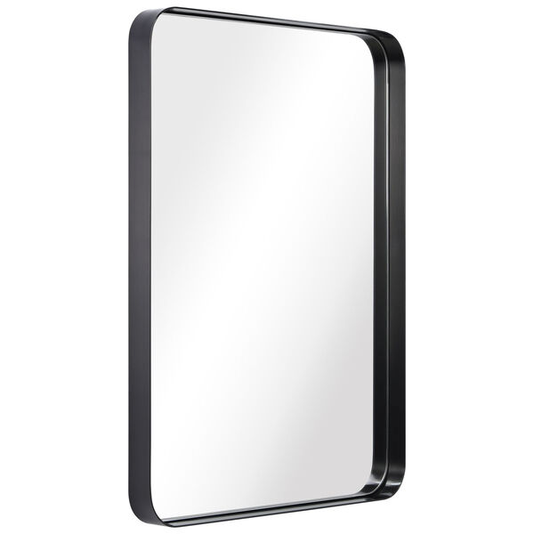 Black 22 x 30-Inch Rectangle Wall Mirror, image 2