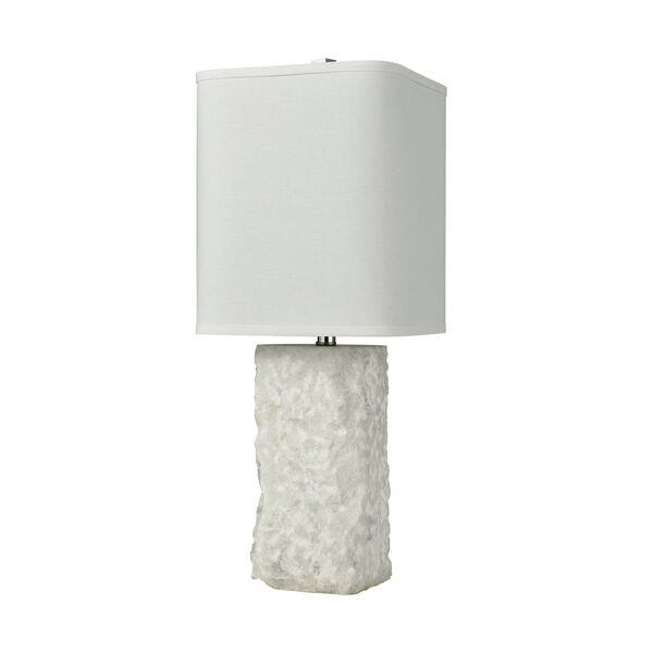 Shivered Stone White One-Light Table Lamp, image 2