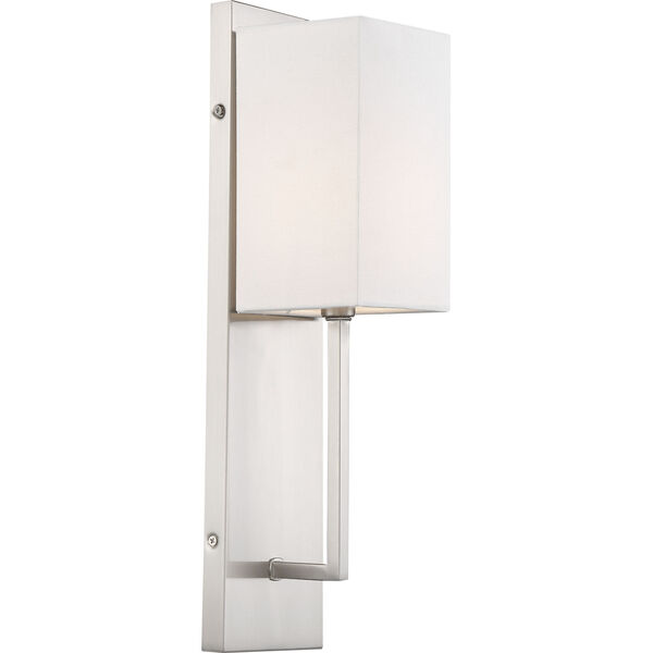 Vesey Nickel 4-Inch One-Light Wall Sconce, image 1