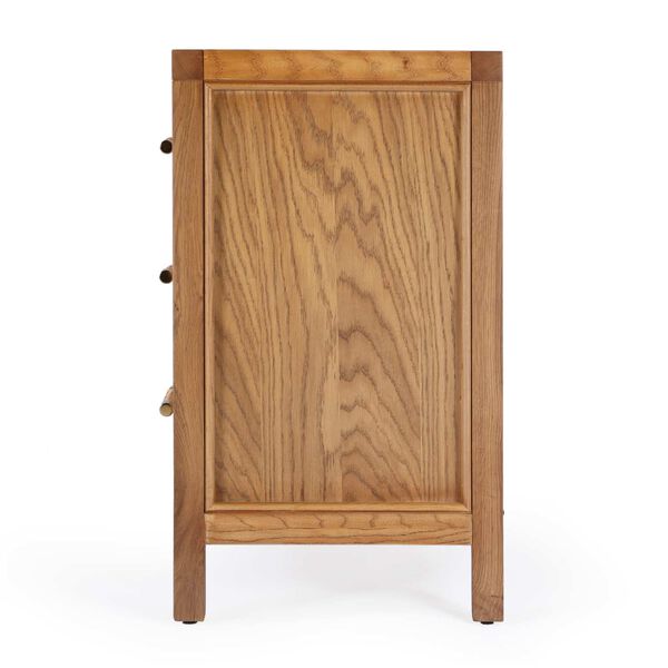 Mesa Natural Cane Chest with Three-Drawer, image 5