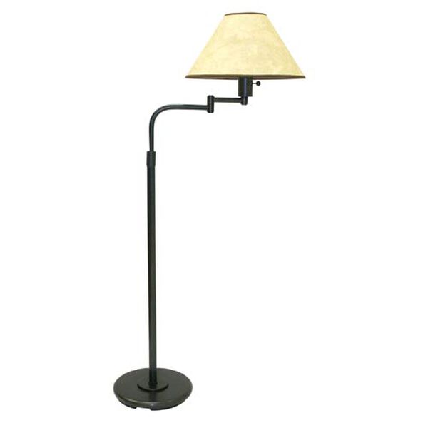 Oil Rubbed Bronze/Parchment Shade Floor Lamp, image 1