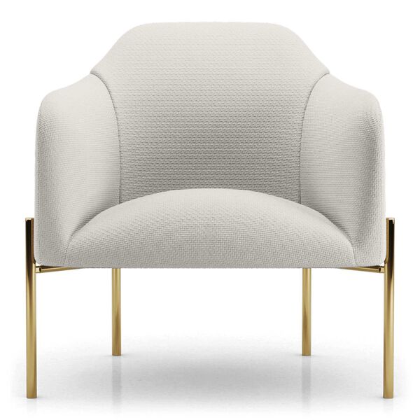Savoy Birch Fabric Lounge Chair, image 1