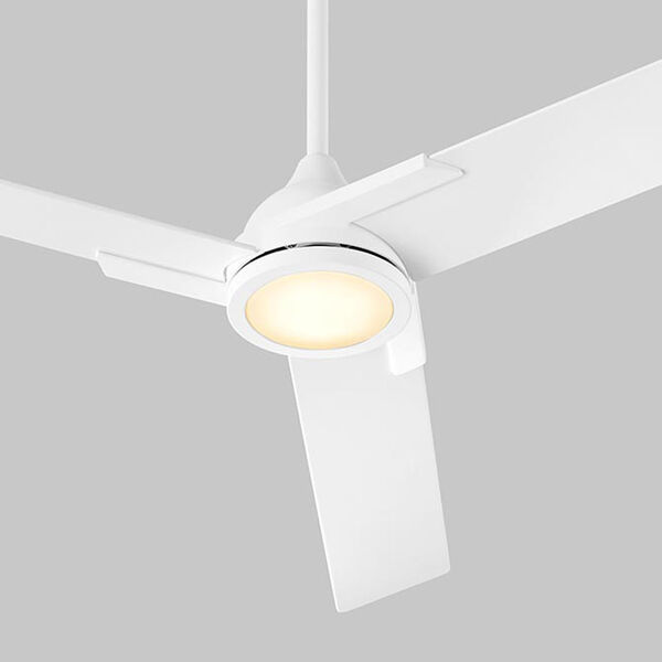 Coda White 56-Inch Ceiling Fan, image 3
