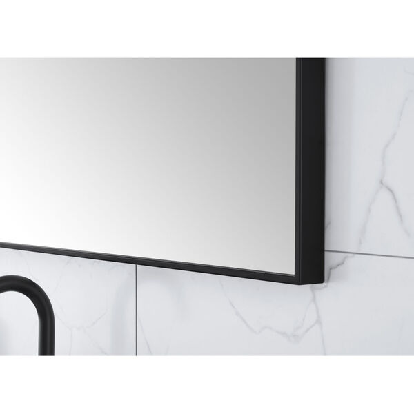 Sonoma Matte Black 39-Inch Mirror - (Open Box), image 5