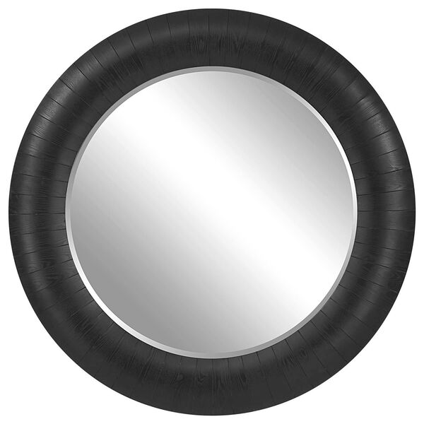 Stockade Dark Espresso 56 x 56-Inch Round Wall Mirror, image 2