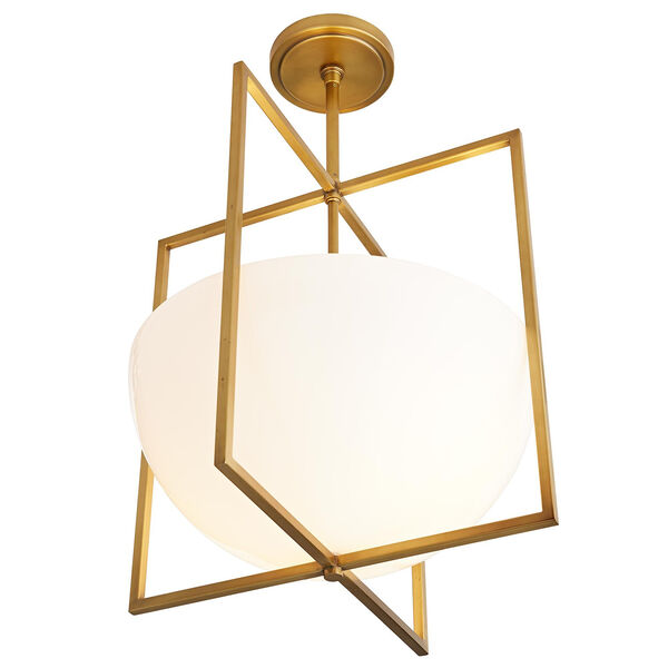 Royce Gold Two-Light Pendant, image 4