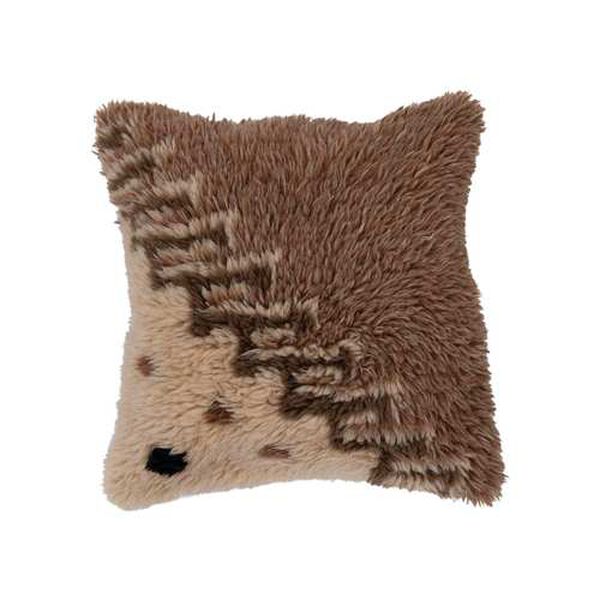Multicolor New Zealand Wool Tufted 18 x18-Inch Pillow, image 1