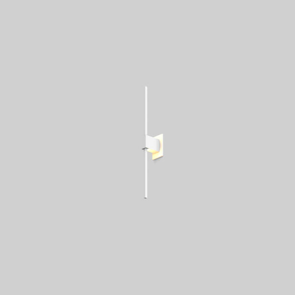 Z-Bar Matte White LED Wall Sconce, image 3