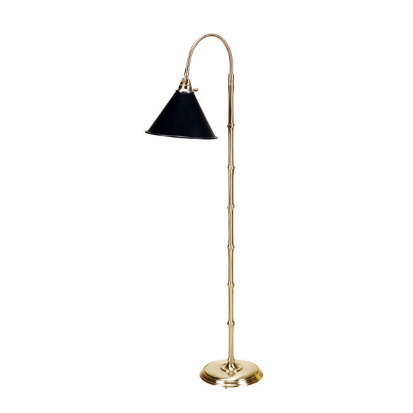 Bostwick II Antique Brass Table Lamp, image 1