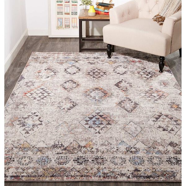 Armant Gray Taupe Blue Area Rug, image 3