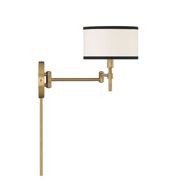 Lowry Natural Brass 11-Inch One-Light Wall Sconce, image 5