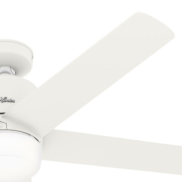 Stylus Matte White 52-Inch LED Ceiling Fan, image 5